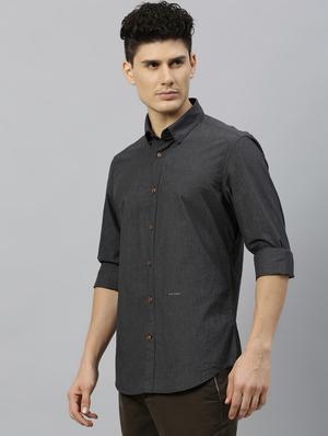 black checkered casual shirt - 17675634 - Standard Image - 2