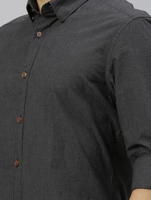 black checkered casual shirt - 17675634 - Standard Image - 5