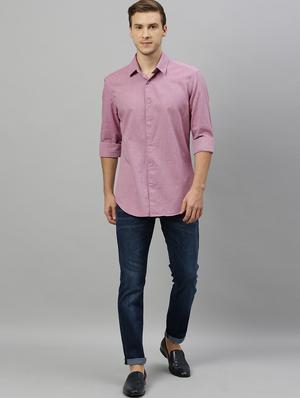 red solid casual shirt - 17675709 - Standard Image - 4