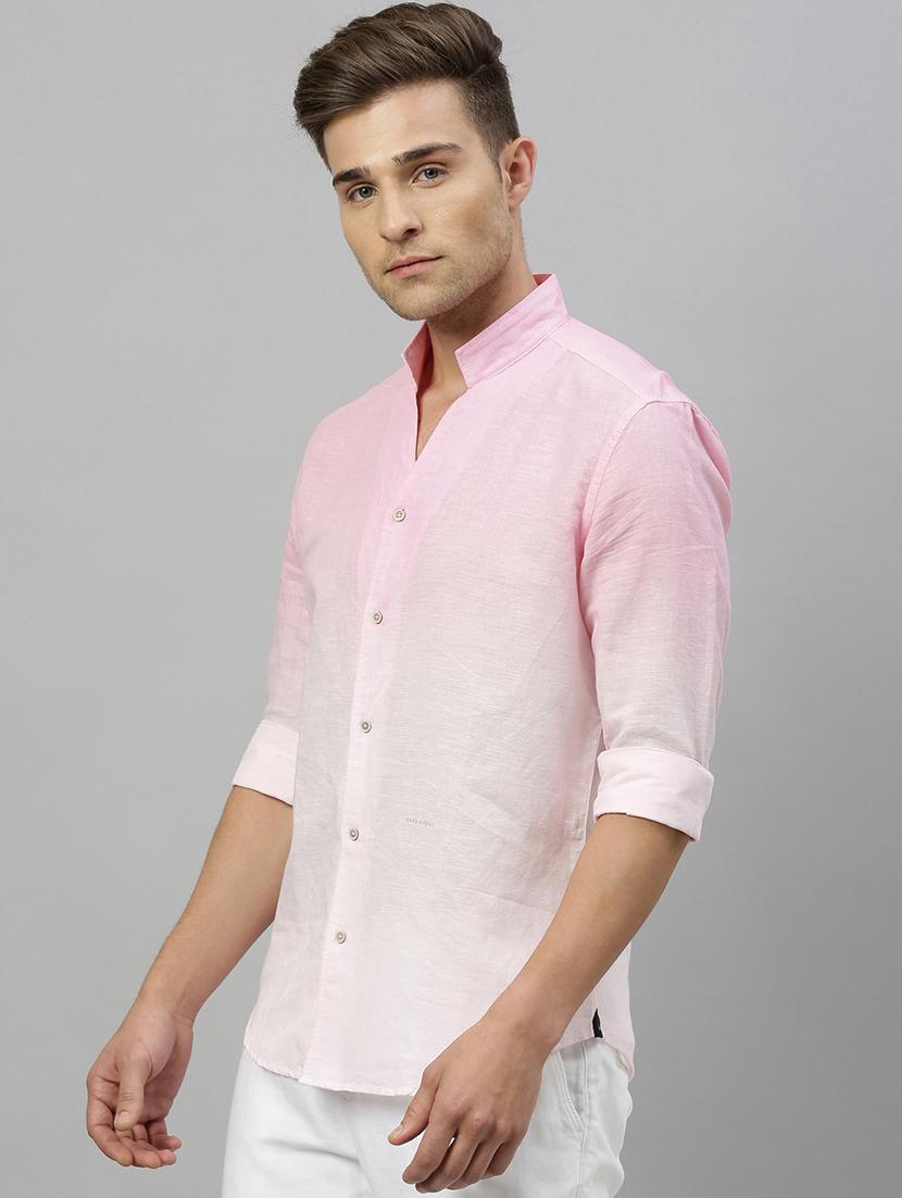 pink ombre casual shirt - 17675756 - Zoom Image - 2