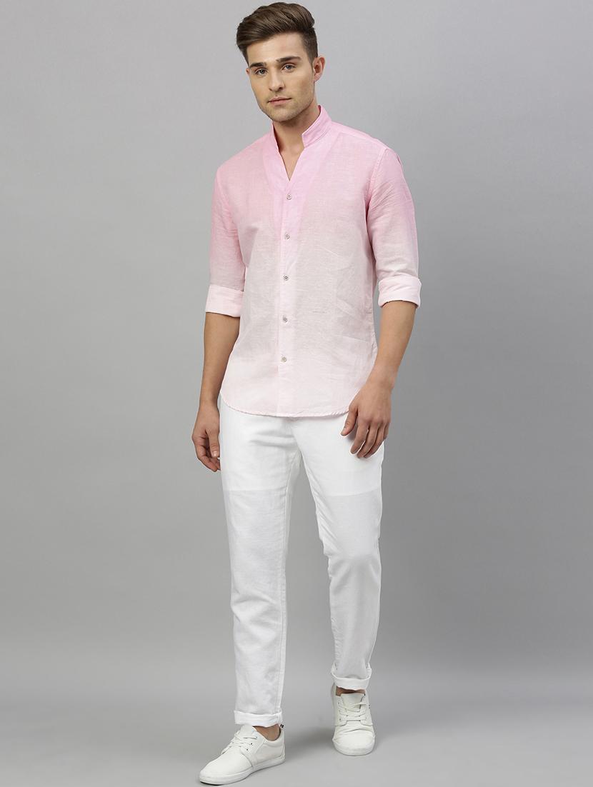 pink ombre casual shirt - 17675756 - Zoom Image - 4