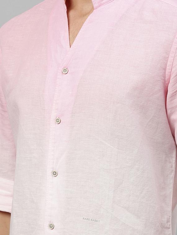 pink ombre casual shirt - 17675756 - Zoom Image - 5