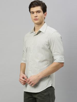 white self design casual shirt - 17675758 - Standard Image - 2