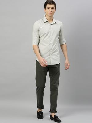 white self design casual shirt - 17675758 - Standard Image - 4