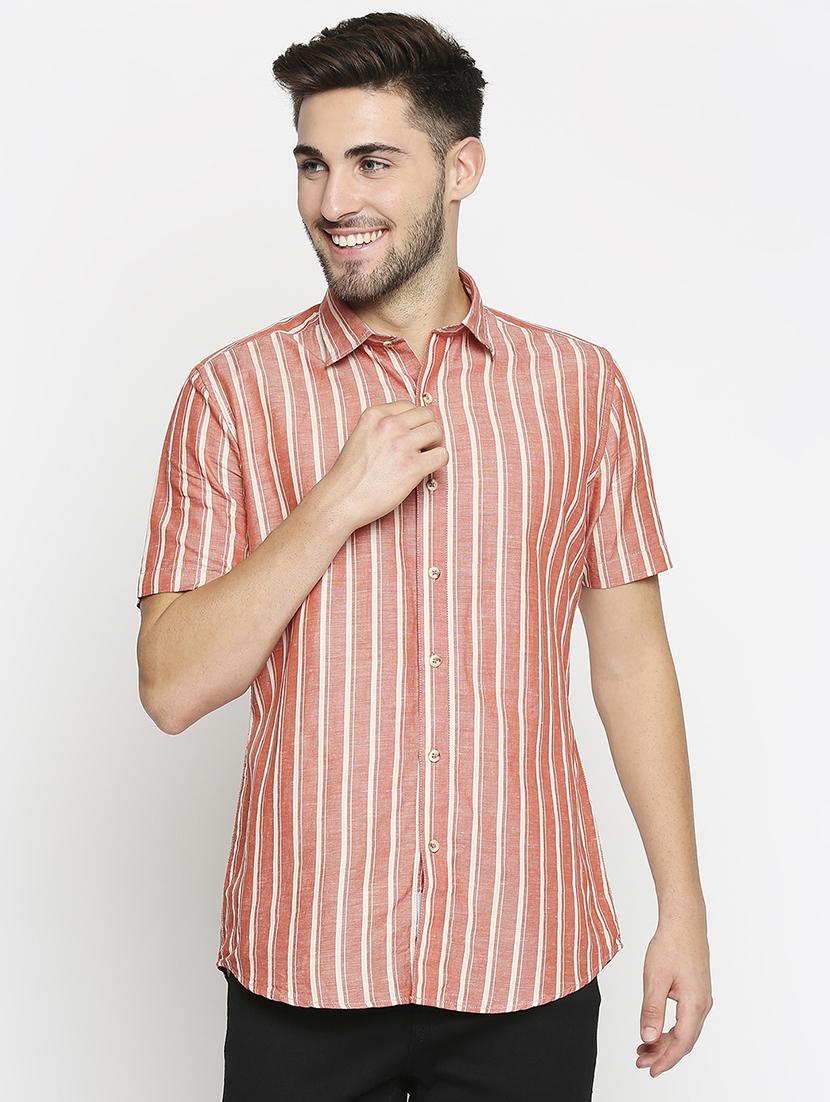 red striped casual shirt - 17675948 - Zoom Image - 1