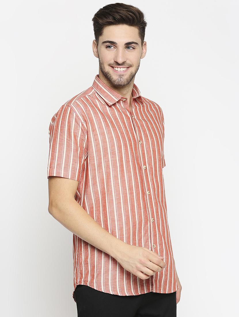 red striped casual shirt - 17675948 - Zoom Image - 2