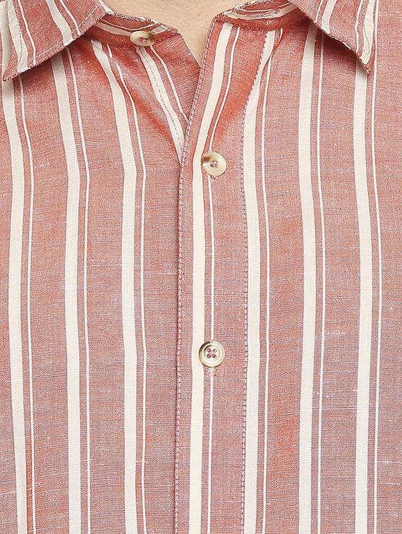 red striped casual shirt - 17675948 - Zoom Image - 5