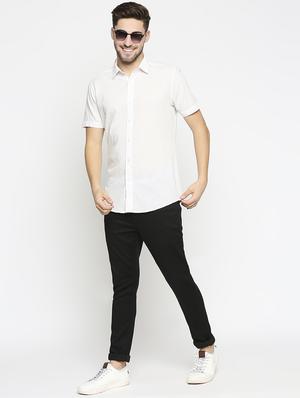 white striped casual shirt - 17675951 - Standard Image - 4