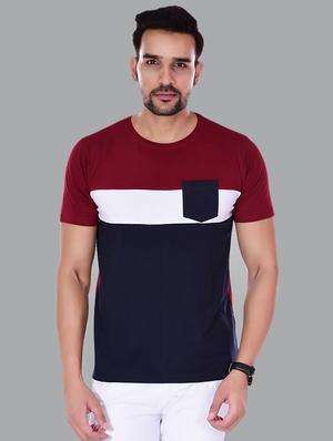 set of 2 color block t-shirt - 17676191 - Standard Image - 2