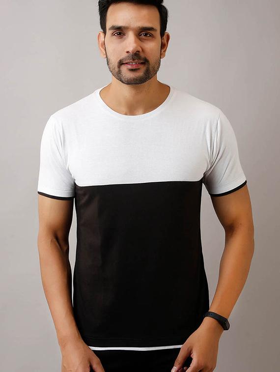 set of 2 color block t-shirt - 17676191 - Zoom Image - 4