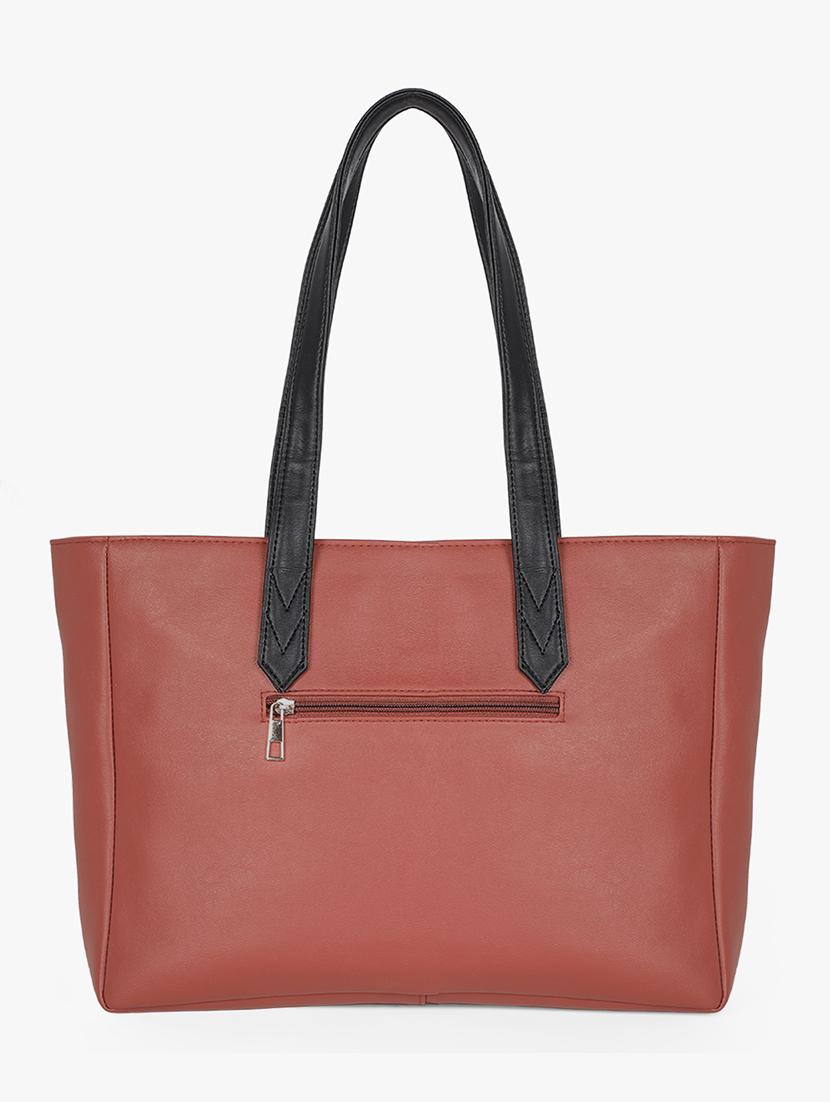 red leatherette (pu) regular handbag - 17677033 - Zoom Image - 2