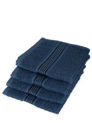 lorena 100% cotton super-soft terry towels -12pc face towel (d`ross) solid-multi - 17677806 - Standard Image - 2
