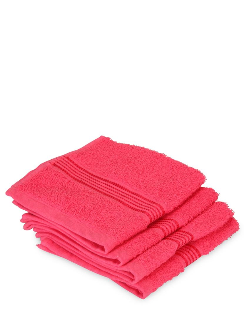 lorena 100% cotton super-soft terry towels -12pc face towel (d`ross) solid-multi - 17677806 - Zoom Image - 4