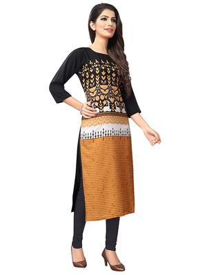 multi colored crepe combos kurta - 17678020 - Standard Image - 2