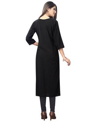 multi colored crepe combos kurta - 17678020 - Standard Image - 3