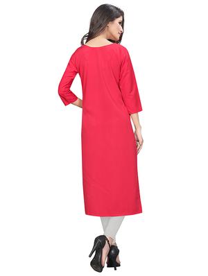 multi colored crepe combos kurta - 17678022 - Standard Image - 3