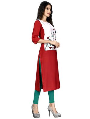 multi colored crepe combos kurta - 17678027 - Standard Image - 2