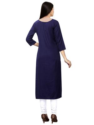 multi colored crepe combos kurta - 17678057 - Standard Image - 3