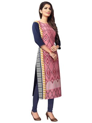 multi colored crepe combos kurta - 17678061 - Standard Image - 2