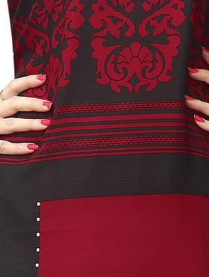 multi colored crepe combos kurta - 17678061 - Standard Image - 6