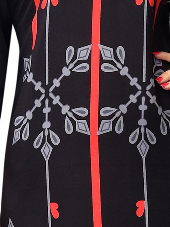 multi colored crepe combos kurta - 17678079 - Zoom Image - 6