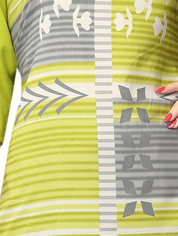 multi colored crepe combos kurta - 17678107 - Zoom Image - 6