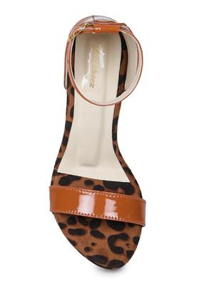 tan suede platforms pumps - 17678932 - Standard Image - 3