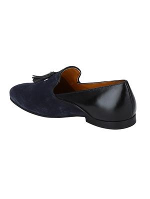 blue colored slip on loafer - 17679030 - Standard Image - 3