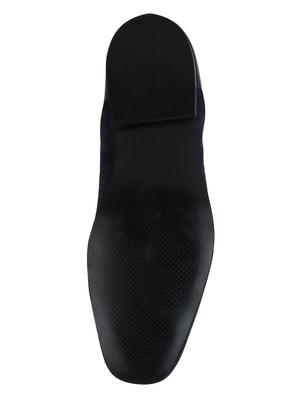 blue colored slip on loafer - 17679030 - Standard Image - 5
