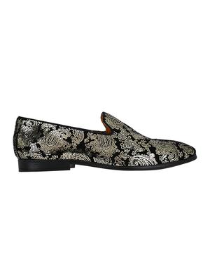 black leather slip on loafers - 17679032 - Standard Image - 2
