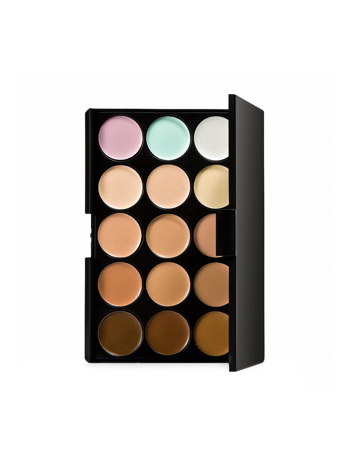 favon combo of 15 color contour palette & makeup brush - 17679158 - Zoom Image - 2