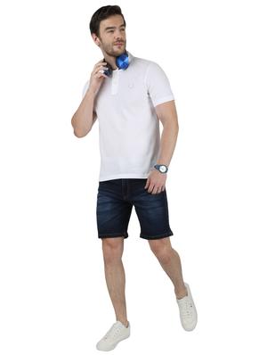 white solid polo t-shirt - 17679259 - Standard Image - 4