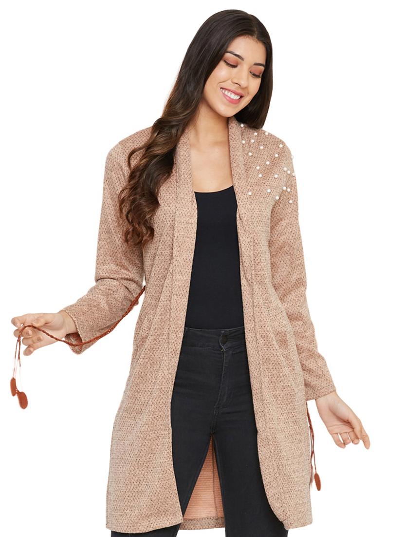 front open embellished shrug - 17680281 - Zoom Image - 1