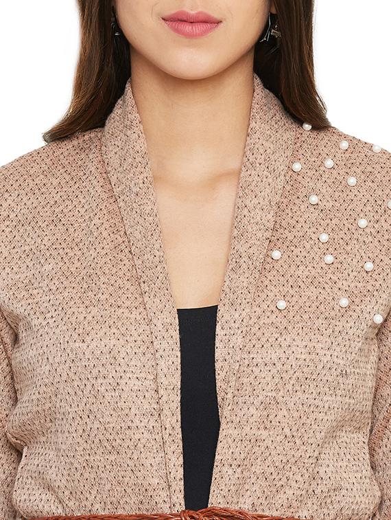 front open embellished shrug - 17680281 - Zoom Image - 5