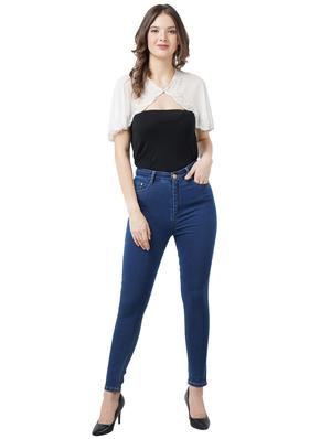 high rise skinny fit jeans - 17680323 - Standard Image - 4