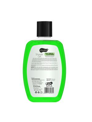 freeskin tea tree & aloe vera shower gel, 400ml - 17680507 - Standard Image - 2