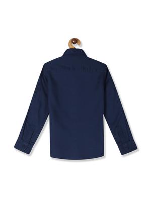 blue solid shirt - 17680843 - Standard Image - 2