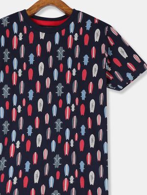 blue cotton t-shirt - 17681161 - Standard Image - 3