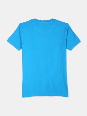 blue printed t-shirt - 17681187 - Standard Image - 2