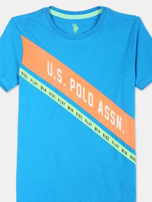blue printed t-shirt - 17681187 - Standard Image - 3