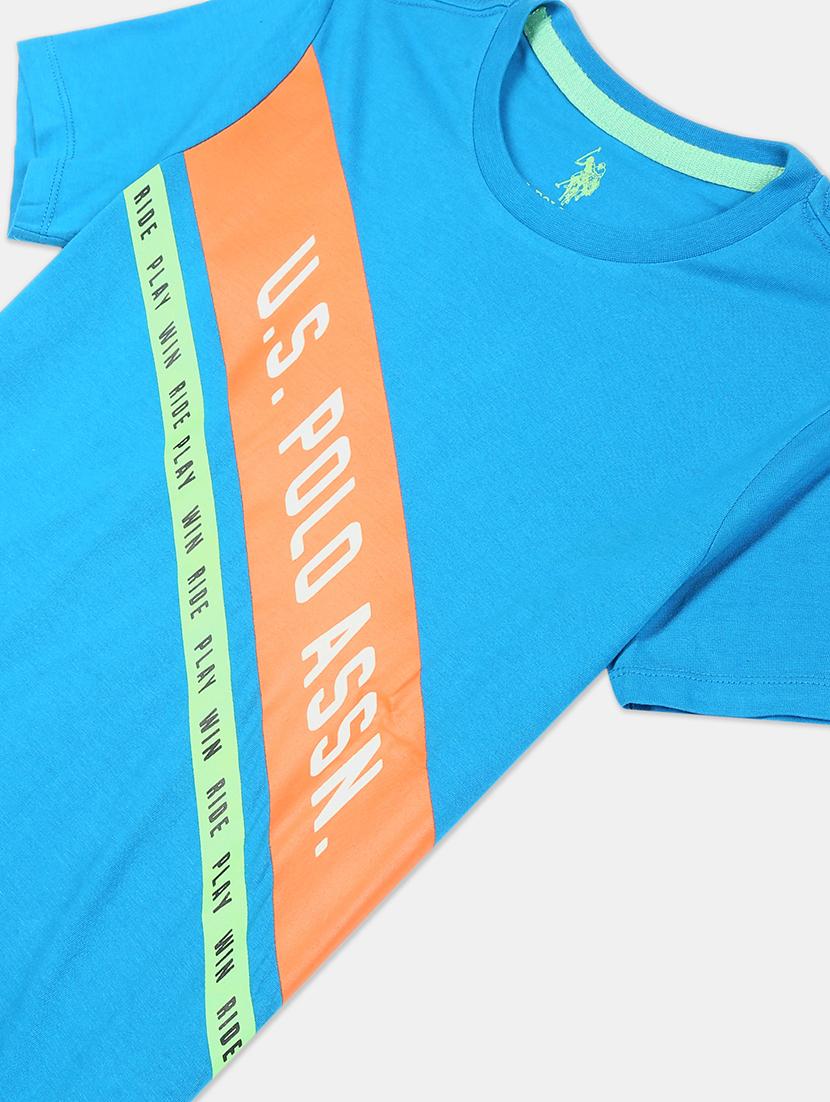 blue printed t-shirt - 17681187 - Zoom Image - 4