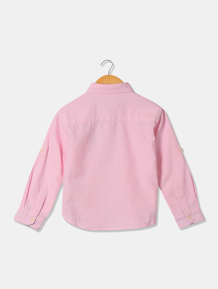 pink cotton shirt - 17681276 - Zoom Image - 2