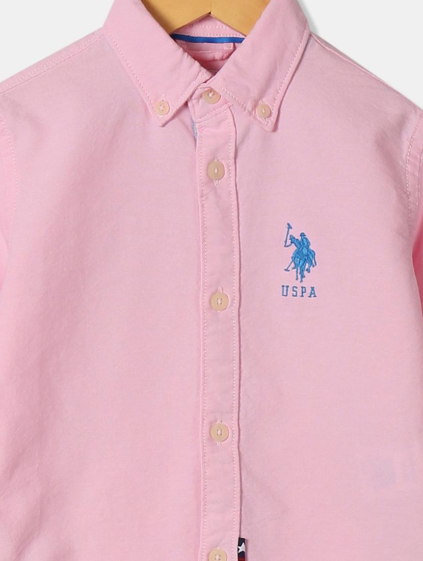 pink cotton shirt - 17681276 - Zoom Image - 3