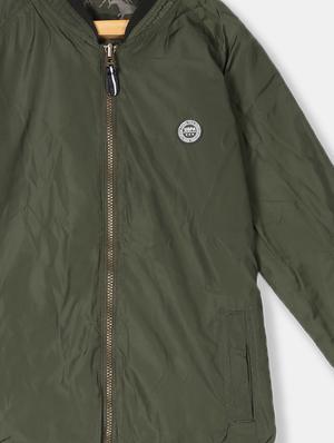 green polyester reversible jackets - 17682269 - Standard Image - 6