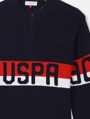 blue cotton sweater - 17682329 - Standard Image - 3