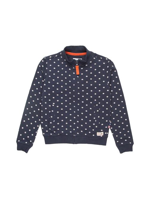 blue cotton sweatshirt - 17682480 - Standard Image - 1