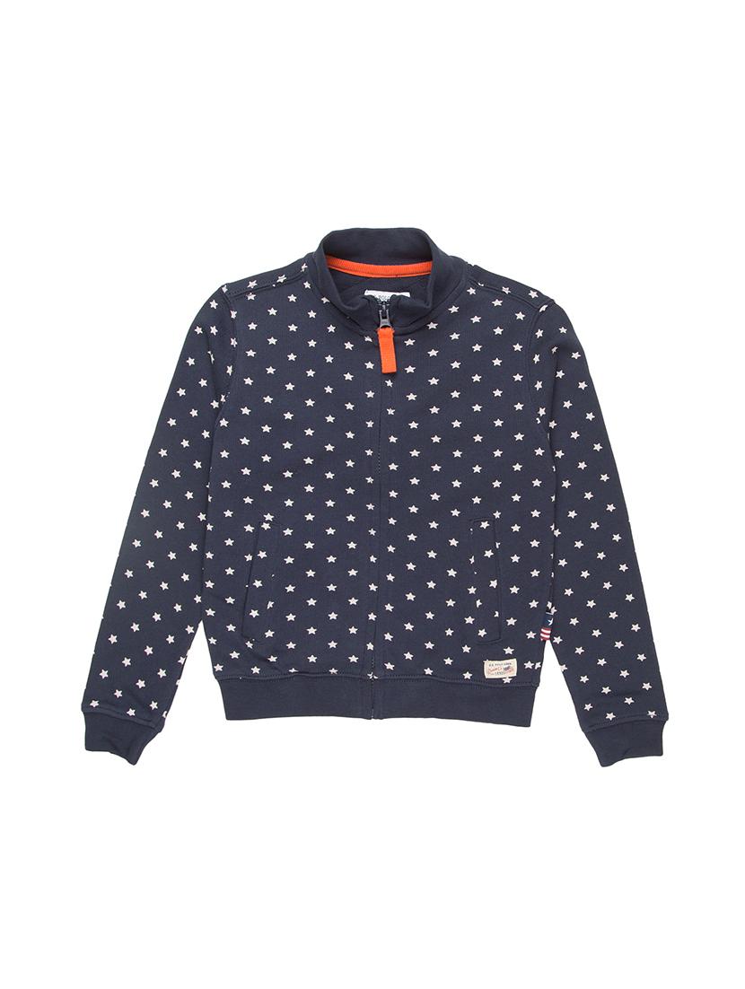 blue cotton sweatshirt - 17682480 - Zoom Image - 1