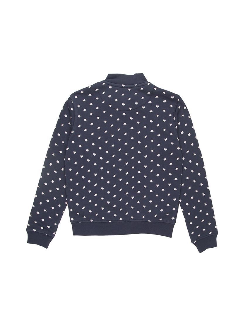 blue cotton sweatshirt - 17682480 - Zoom Image - 2