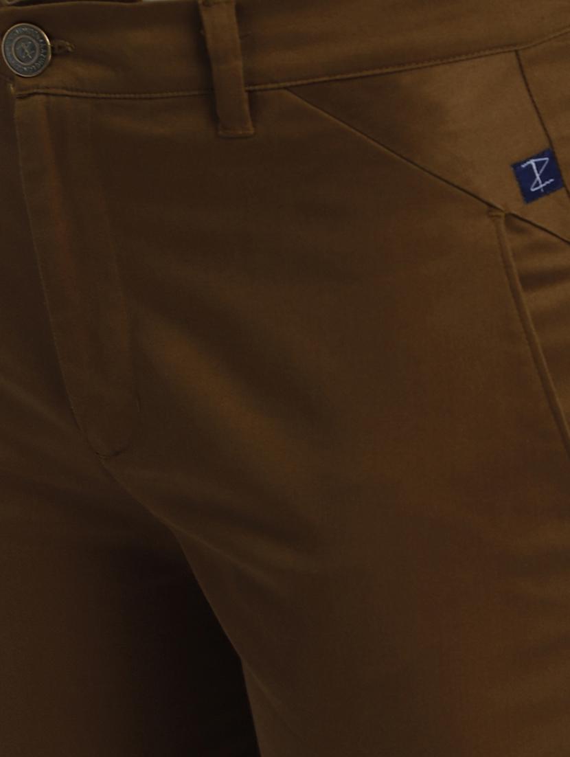 olive green flat front formal trouser - 17683600 - Zoom Image - 5