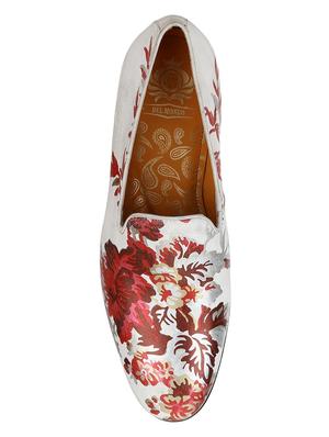 white leather slip on loafers - 17683647 - Standard Image - 4